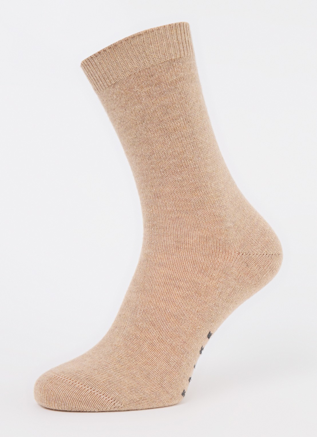 Falke Cosy Wool sokken in kasjmierblend - detail beige