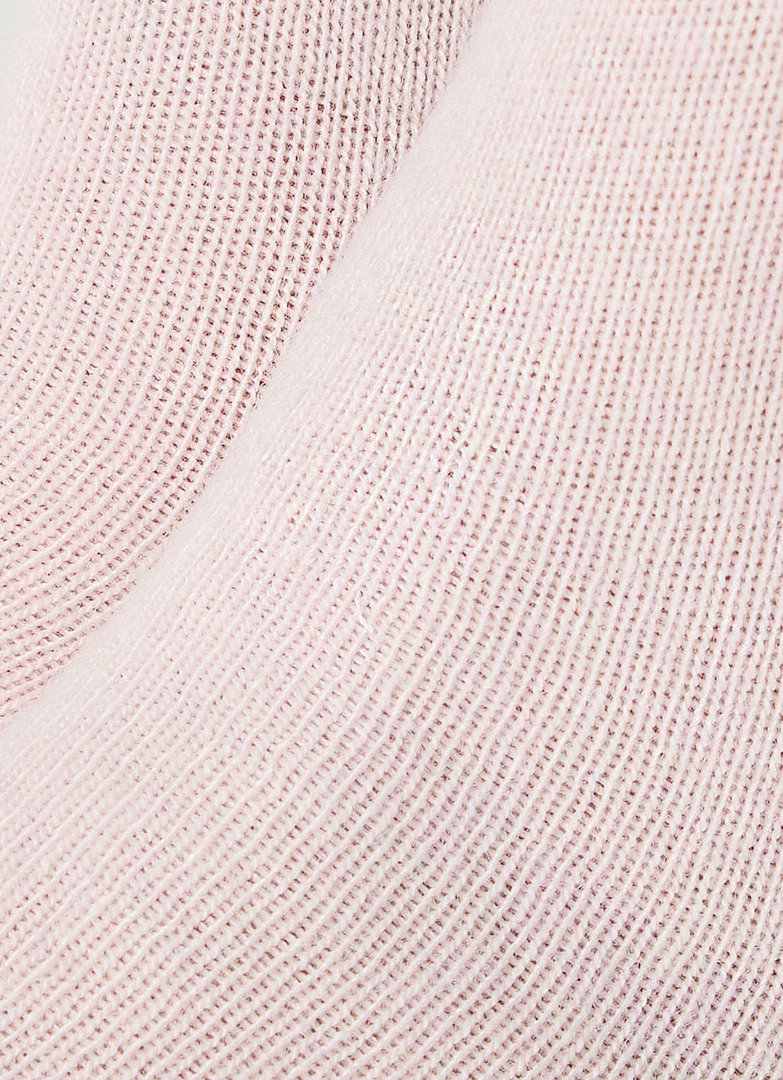 Falke Cosy Wool sokken in kasjmierblend - detail 2 lichtroze