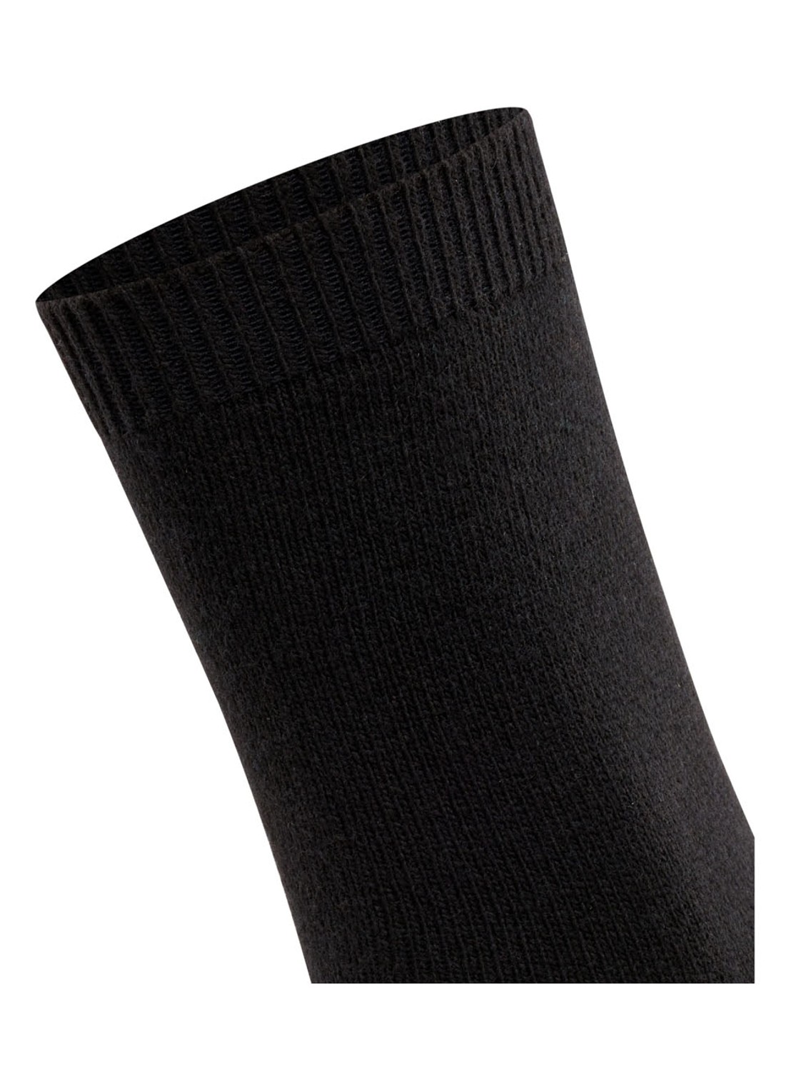 Falke Cosy Wool sokken - detail 6 zwart
