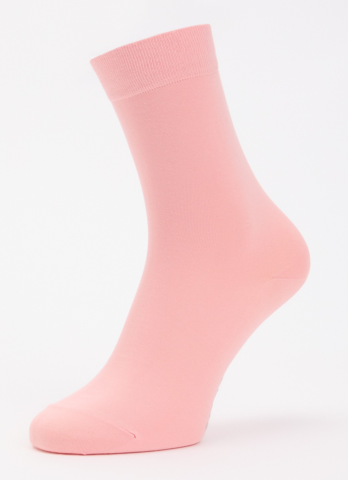 Falke Cotton Touch sokken in katoenblend - detail 3 zalmroze