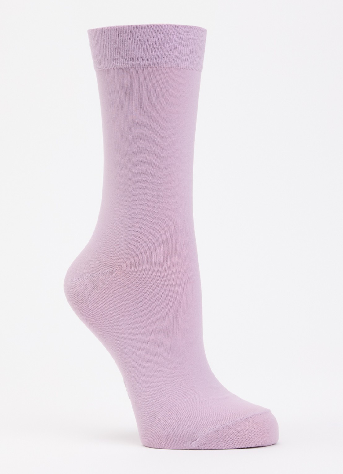 Falke Cotton Touch sokken in katoenblend - voorkant 2 lila
