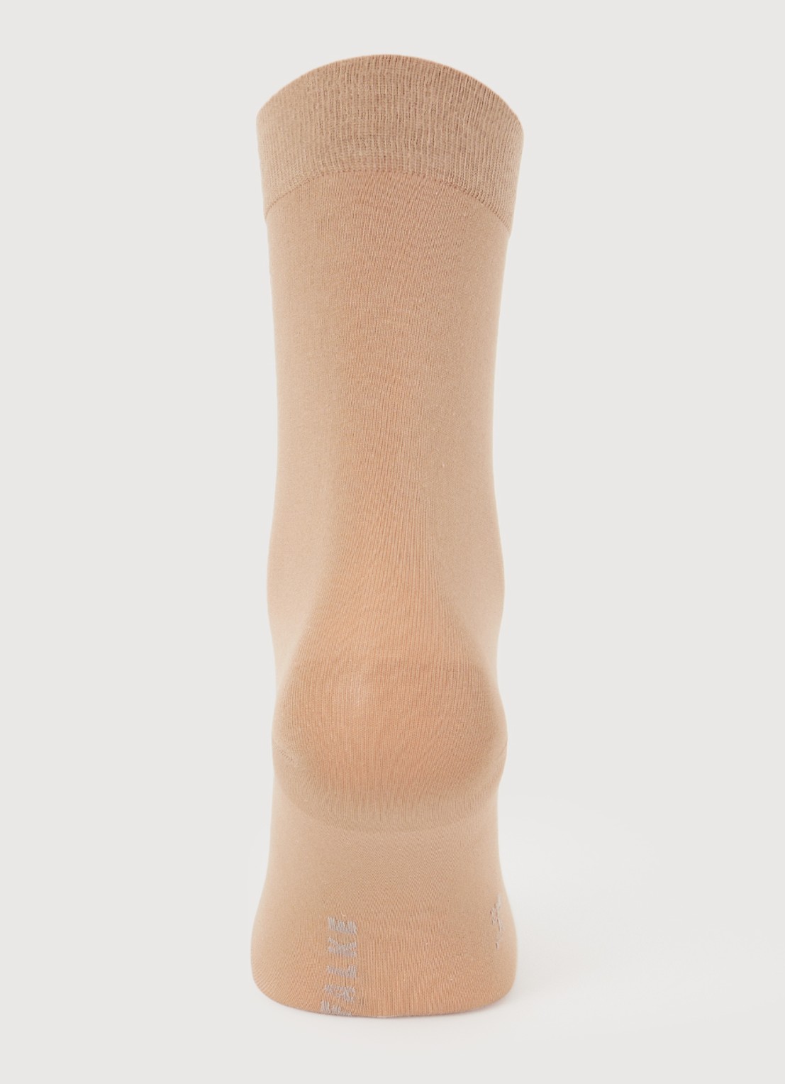 Falke Cotton Touch sokken in katoenblend - voorkant 3 camel