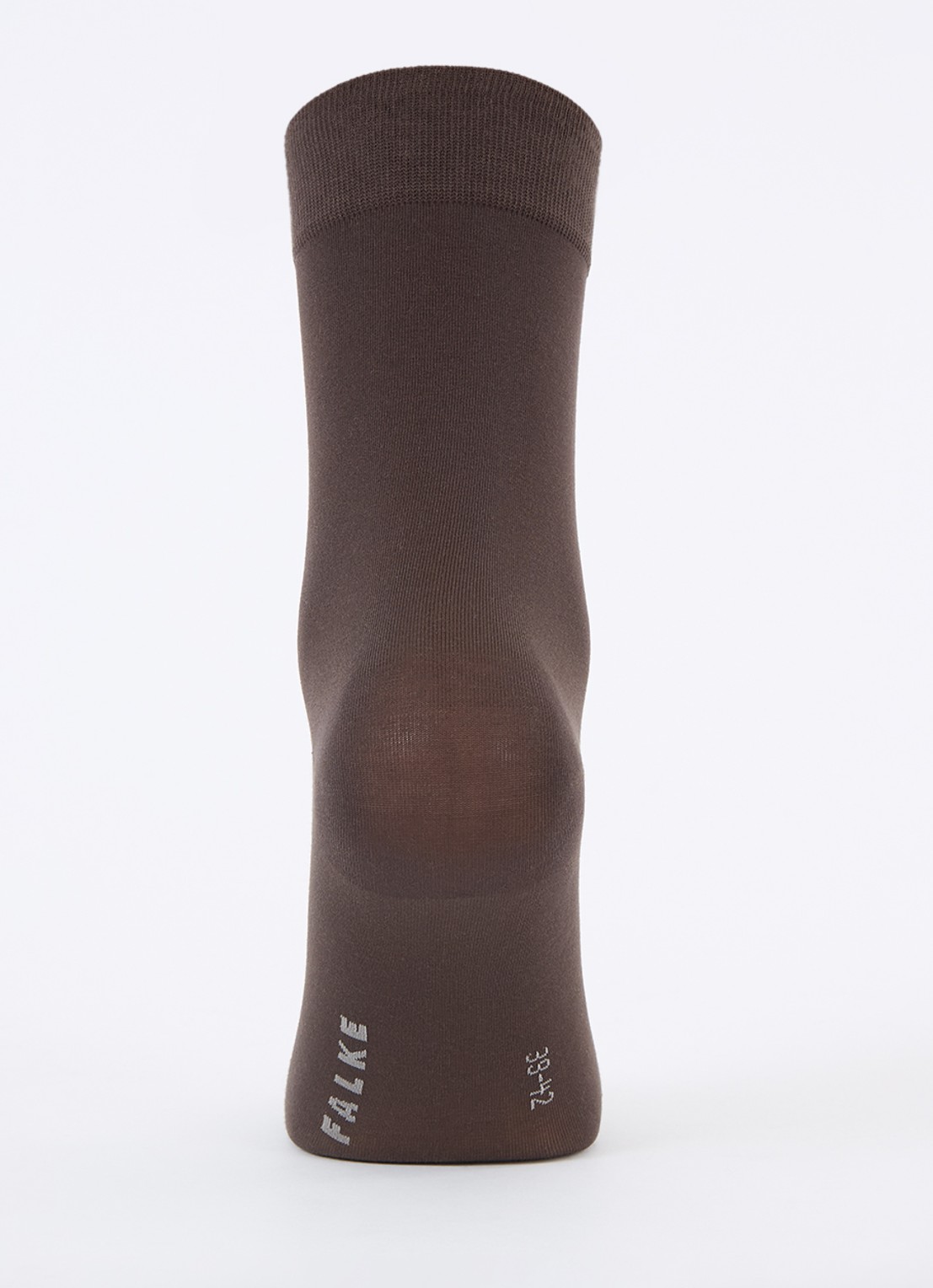 Falke Cotton Touch sokken in katoenblend - voorkant 5 donkerbruin