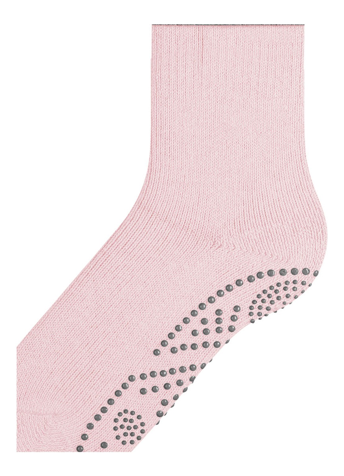 Falke Cuddle Pads sokken in wolblend met anti-slip - detail 4 lichtroze