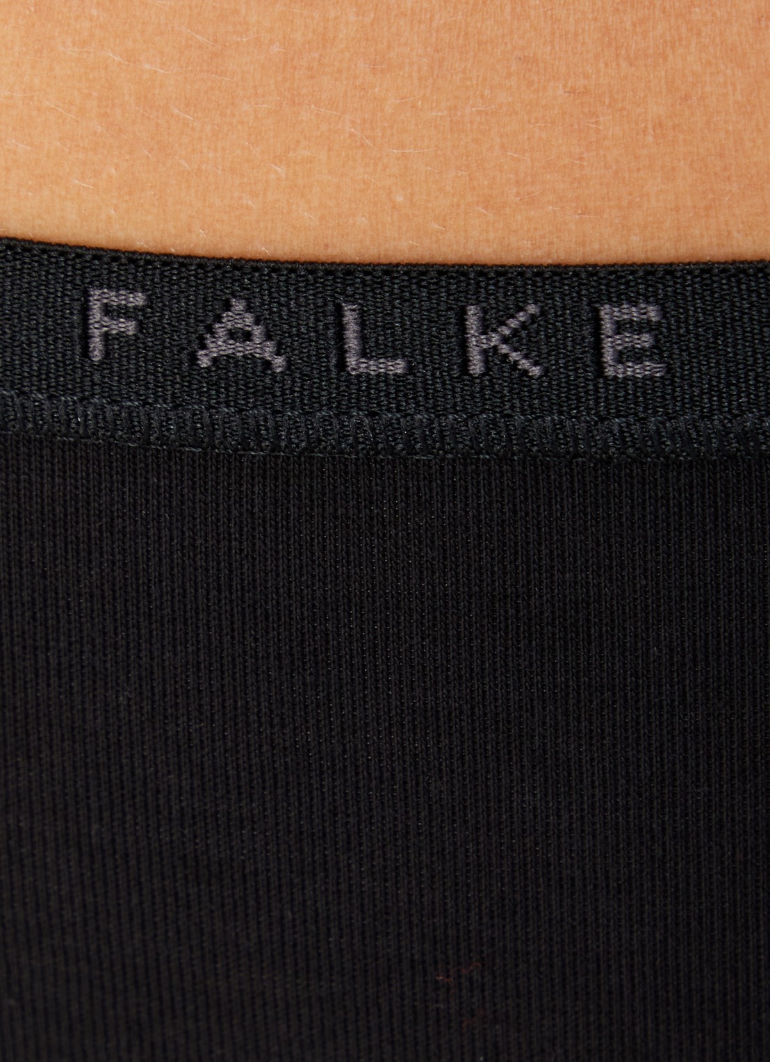 Falke Daily Comfort hipster met logoband in 2-pack - detail 4 zwart