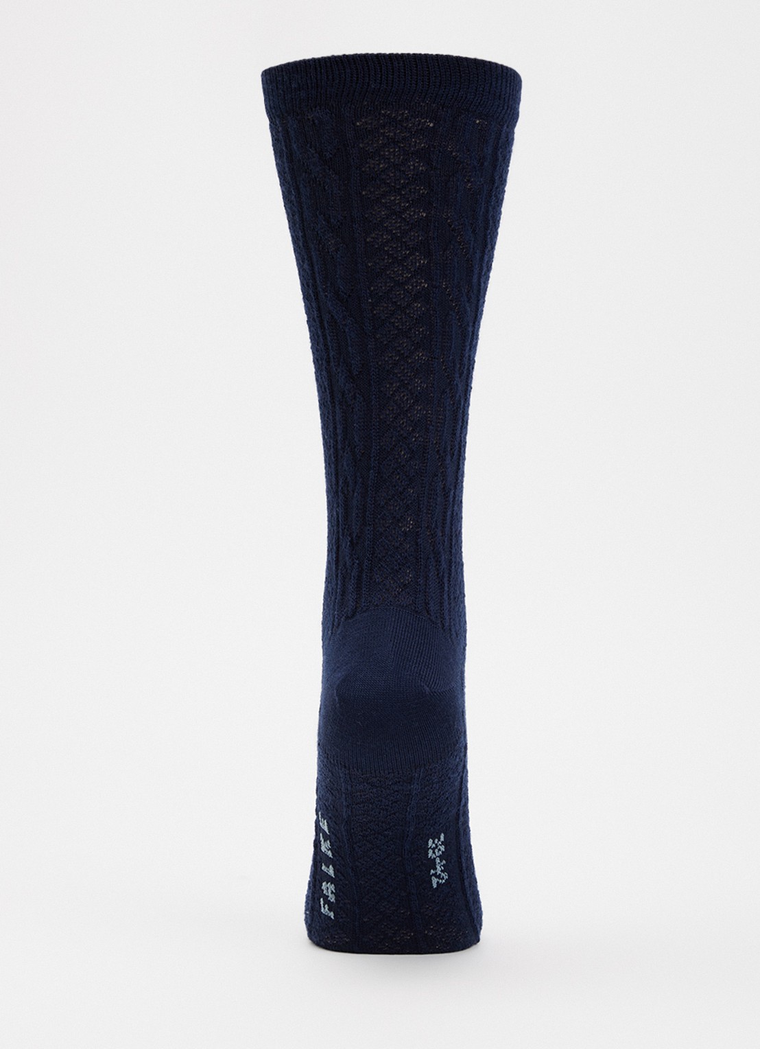 Falke Declivity sokken in wolblend - voorkant 3 donkerblauw