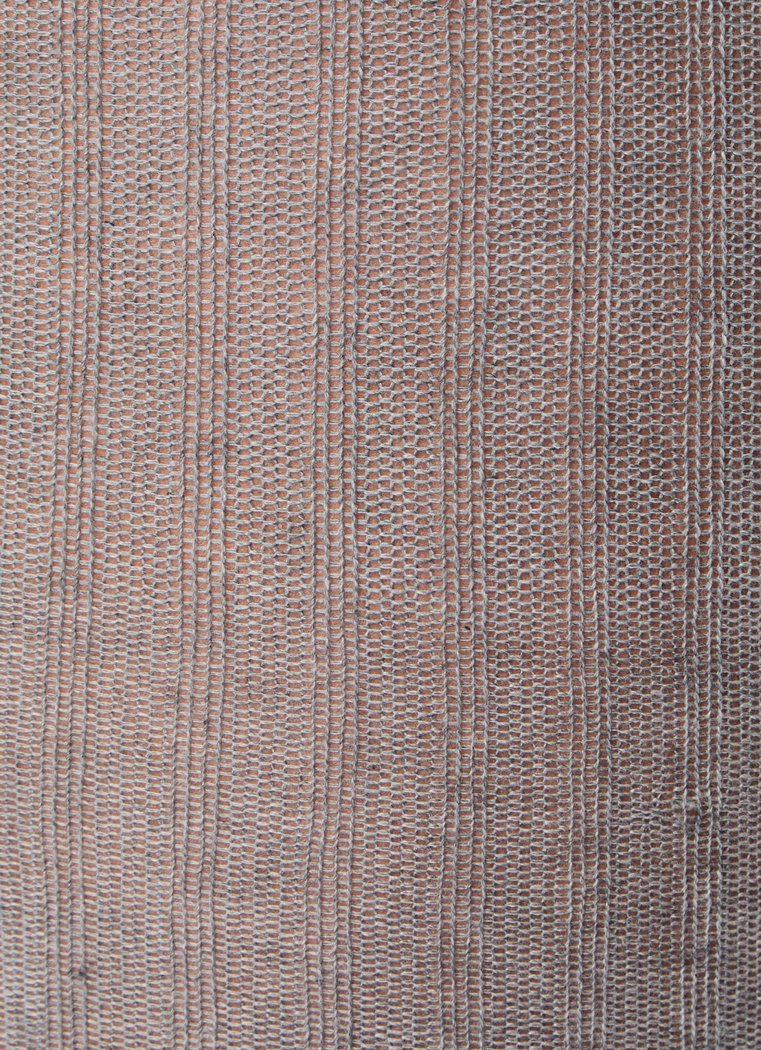 Falke Family ribgebreide maillot van katoen - detail lichtgrijs