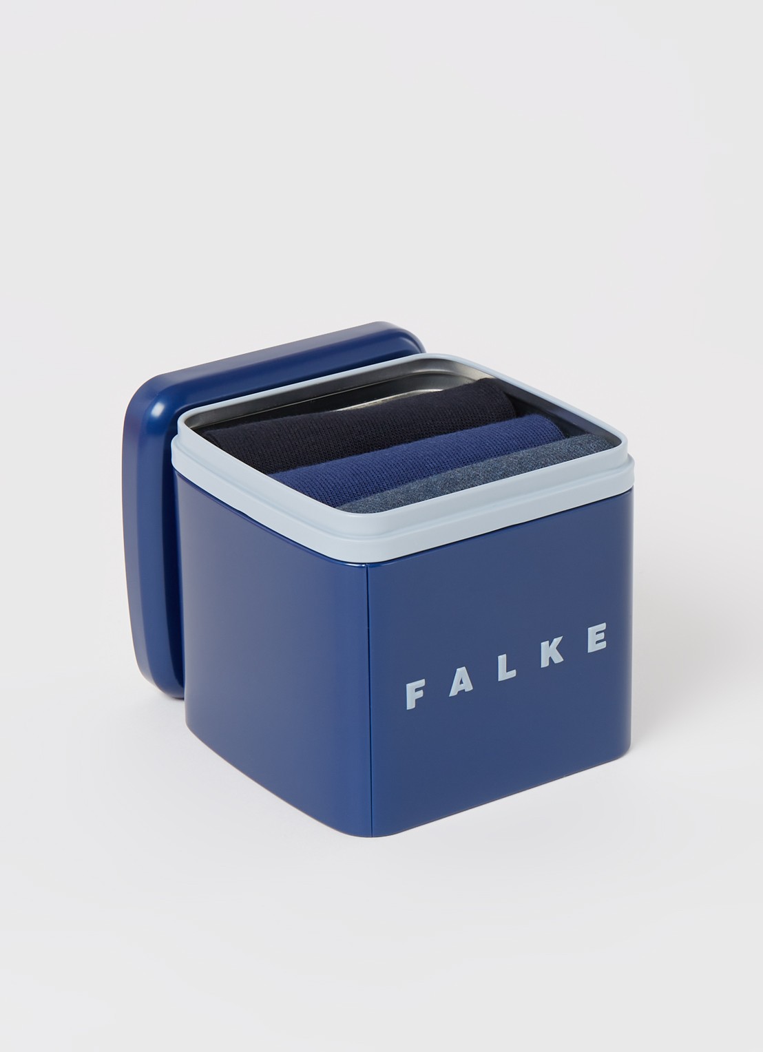 Falke Happy Box sokken in 3-pack  - detail 2 blauw