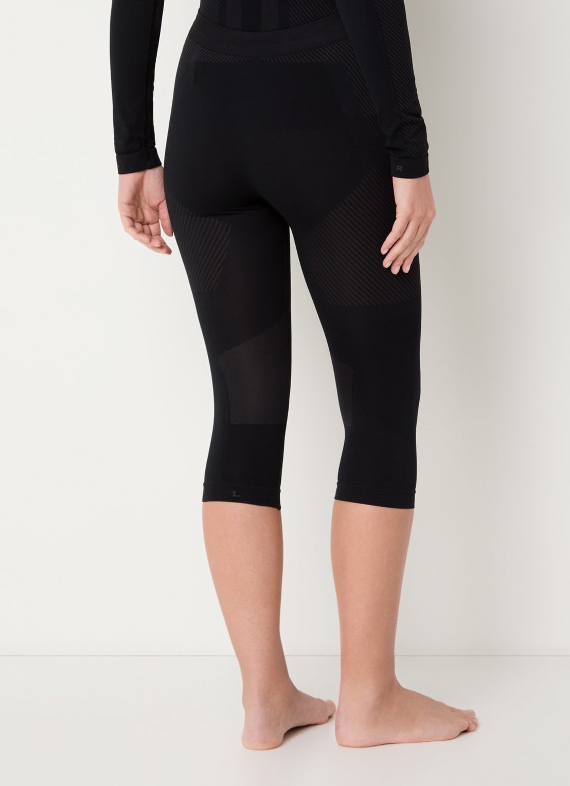 Falke High waist trainingslegging - achterkant 3 zwart