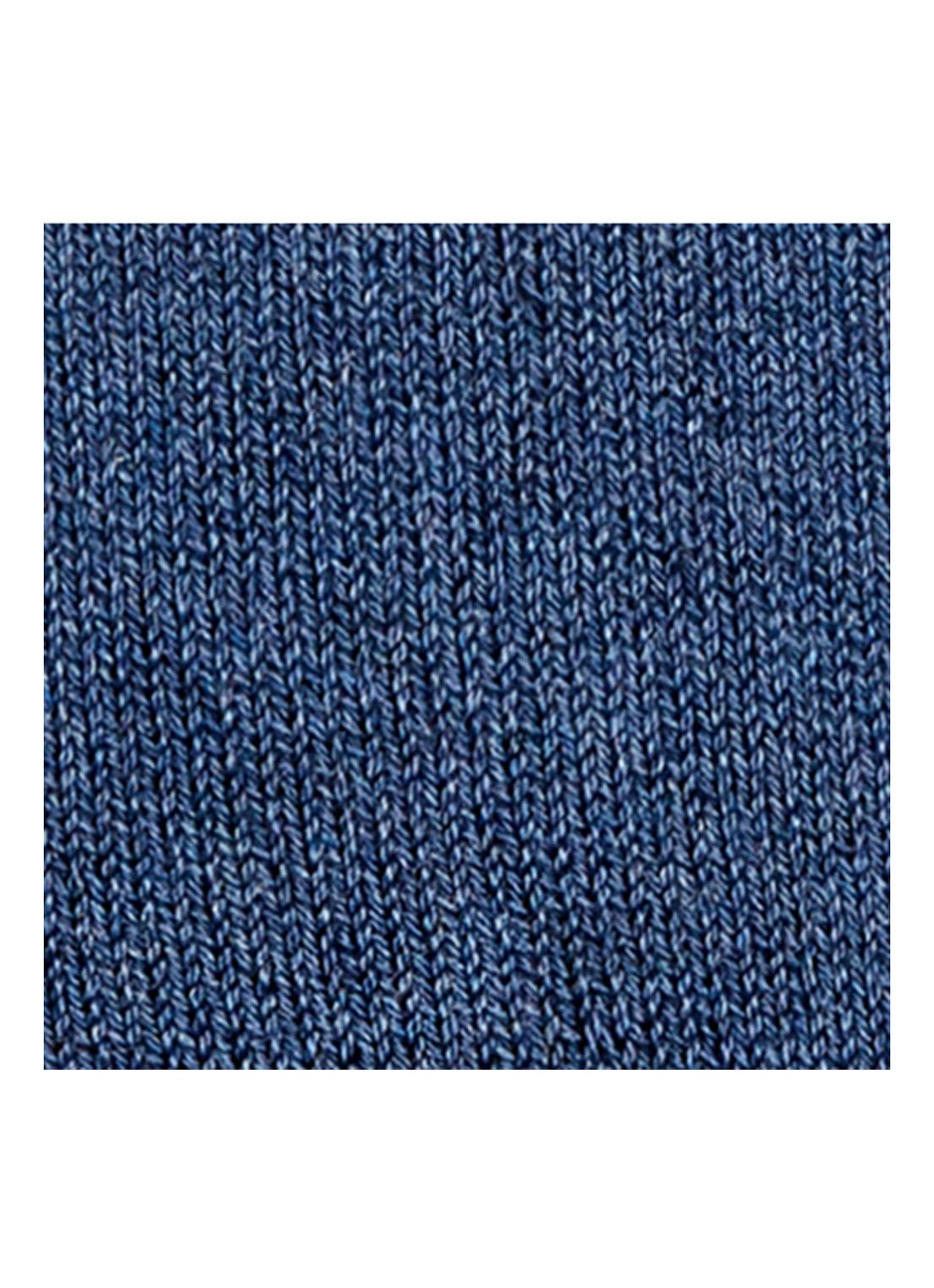 Falke Homepads huissokken in wolblend met anti-slip - detail 7 blauw