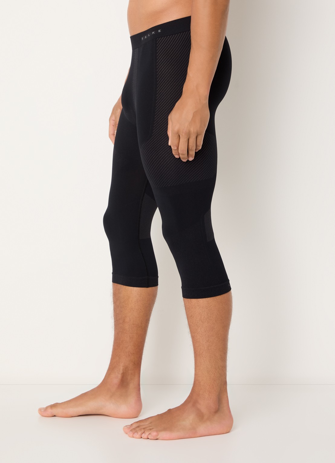 Falke Legging met logo - detail 5 zwart