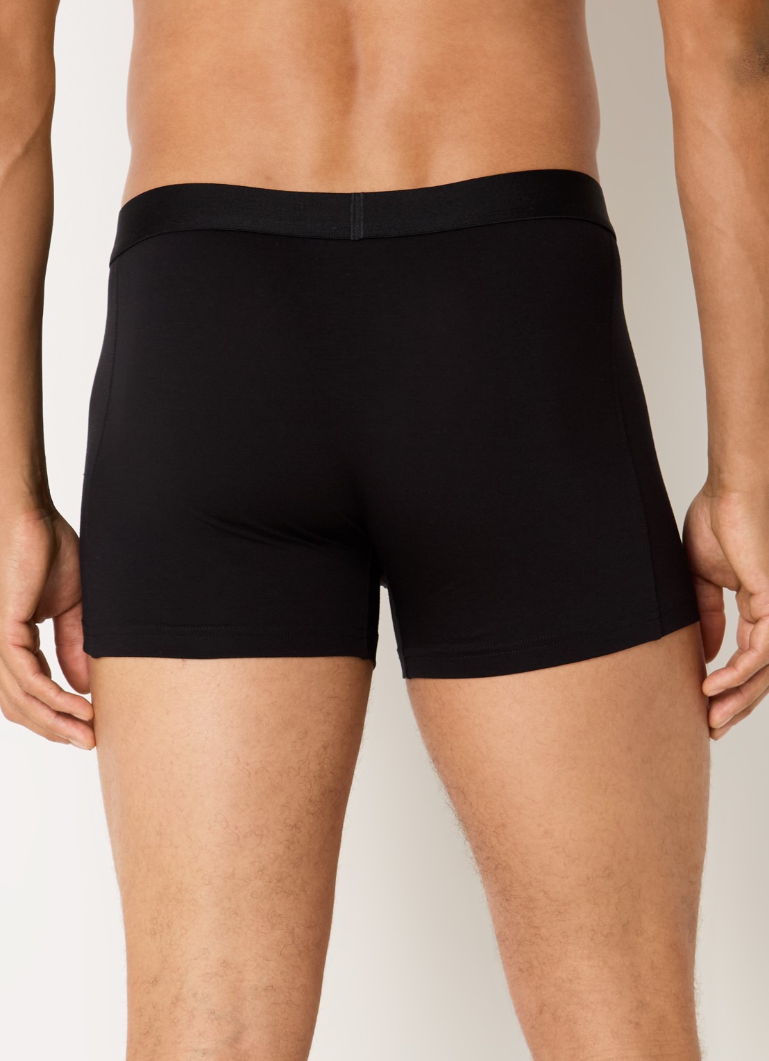 Falke Scarlet boxershorts met logoband in 2-pack - achterkant 4 aubergine