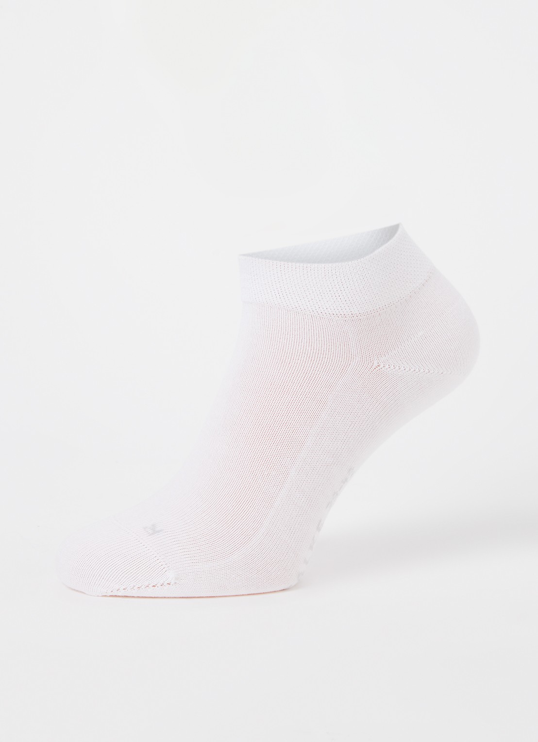 Falke Sensitive London sneakersokken - detail 3 wit