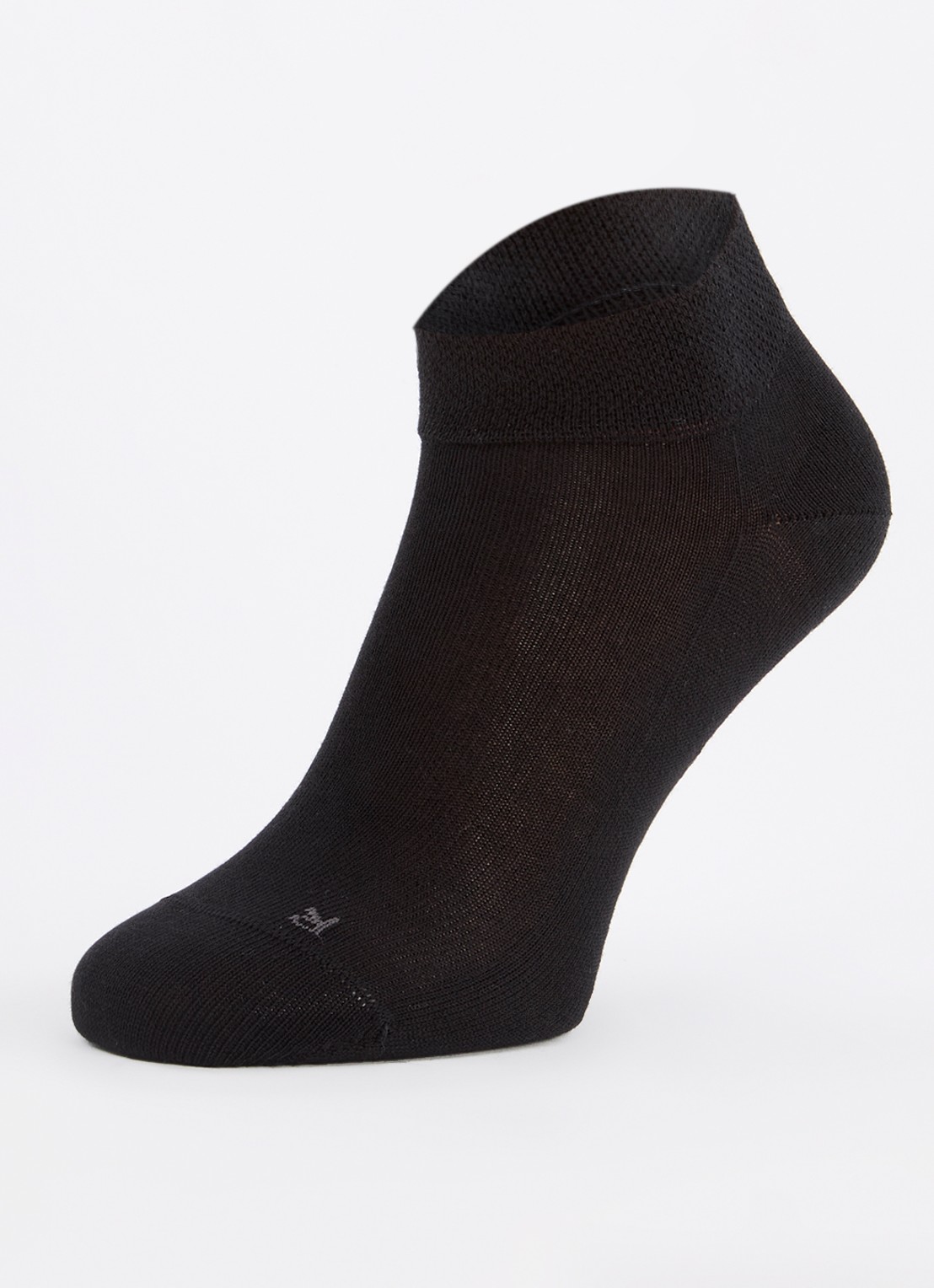 Falke Sensitive London sneakersokken - detail 3 zwart