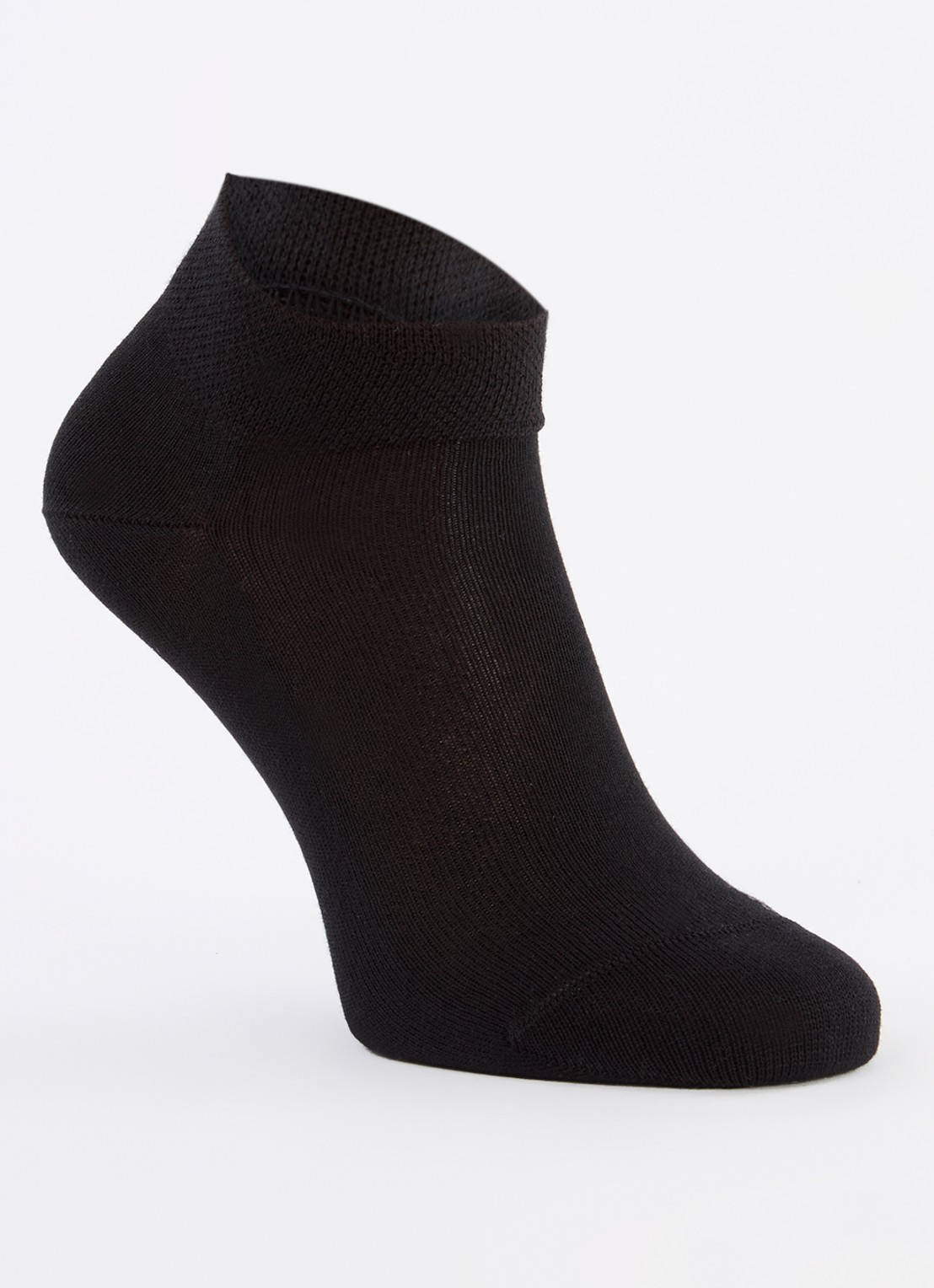 Falke Sensitive London sneakersokken - voorkant zwart