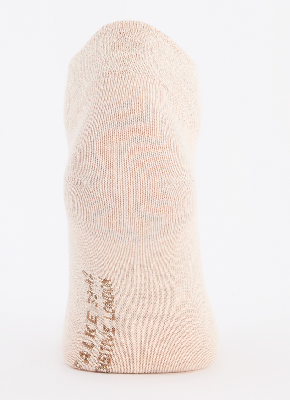 Falke Sensitive London sneakersokken - voorkant 2 beige