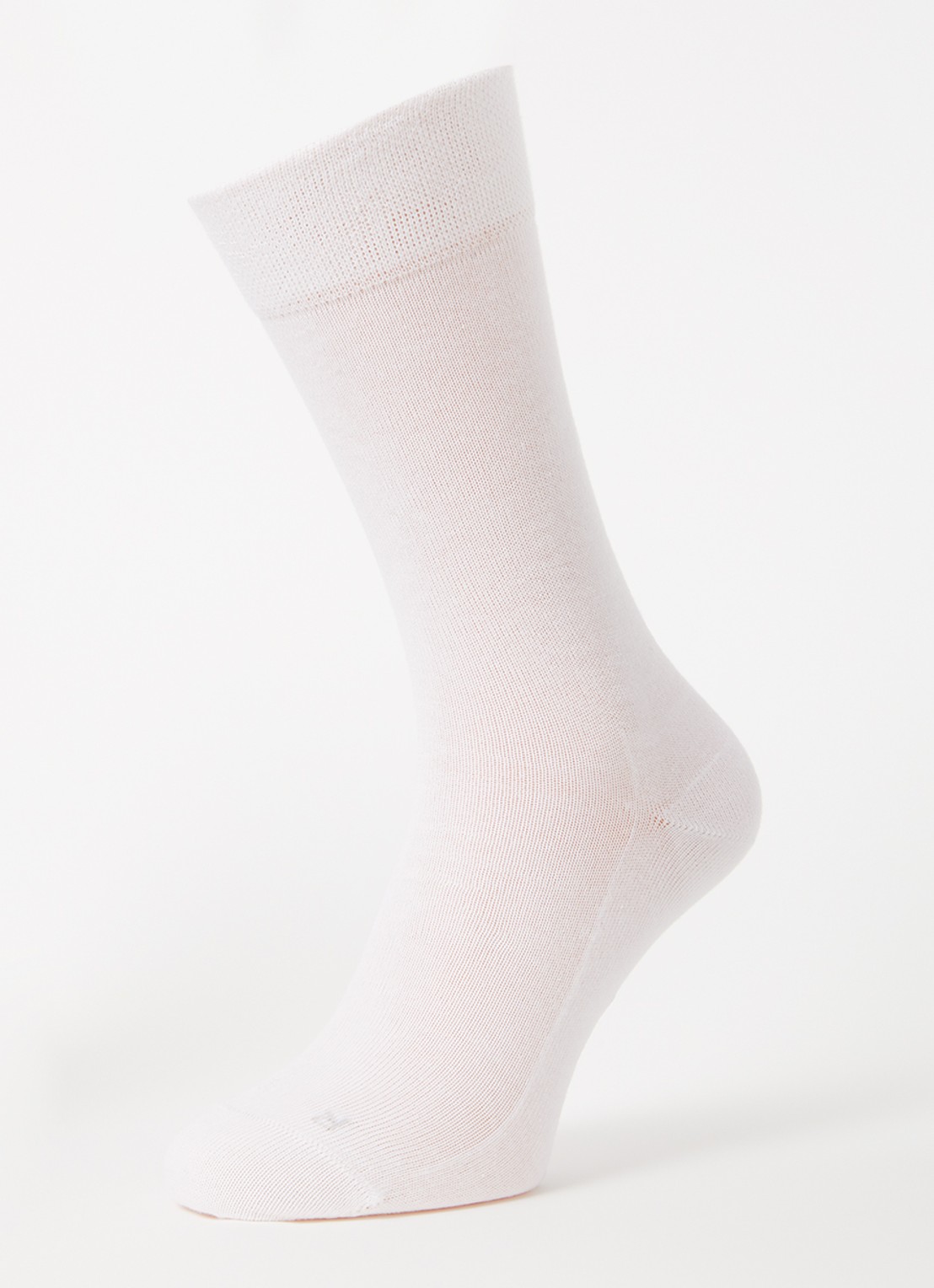 Falke Sensitive London sokken in katoenblend - detail 3 wit