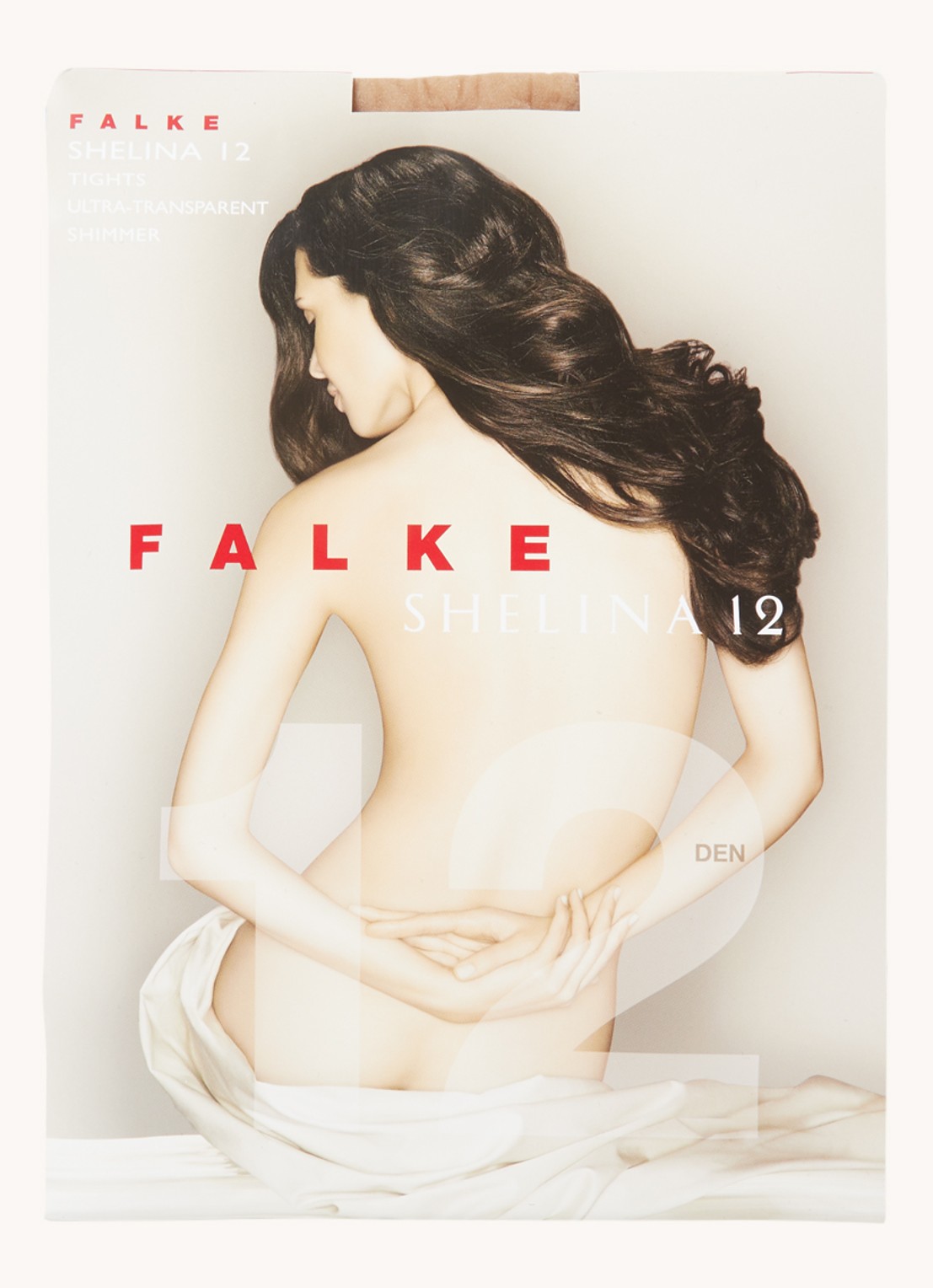 Falke Shelina New panty in 12 denier - voorkant lichtbruin