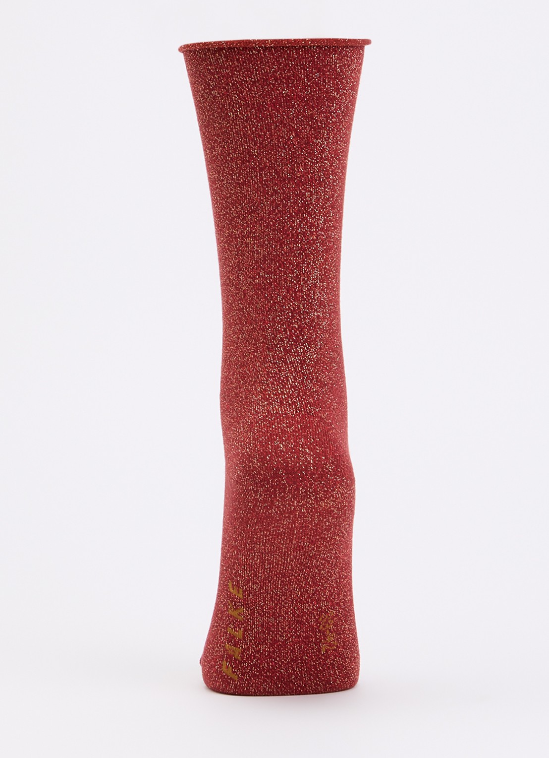 Falke Shiny sokken   - voorkant 2 rood