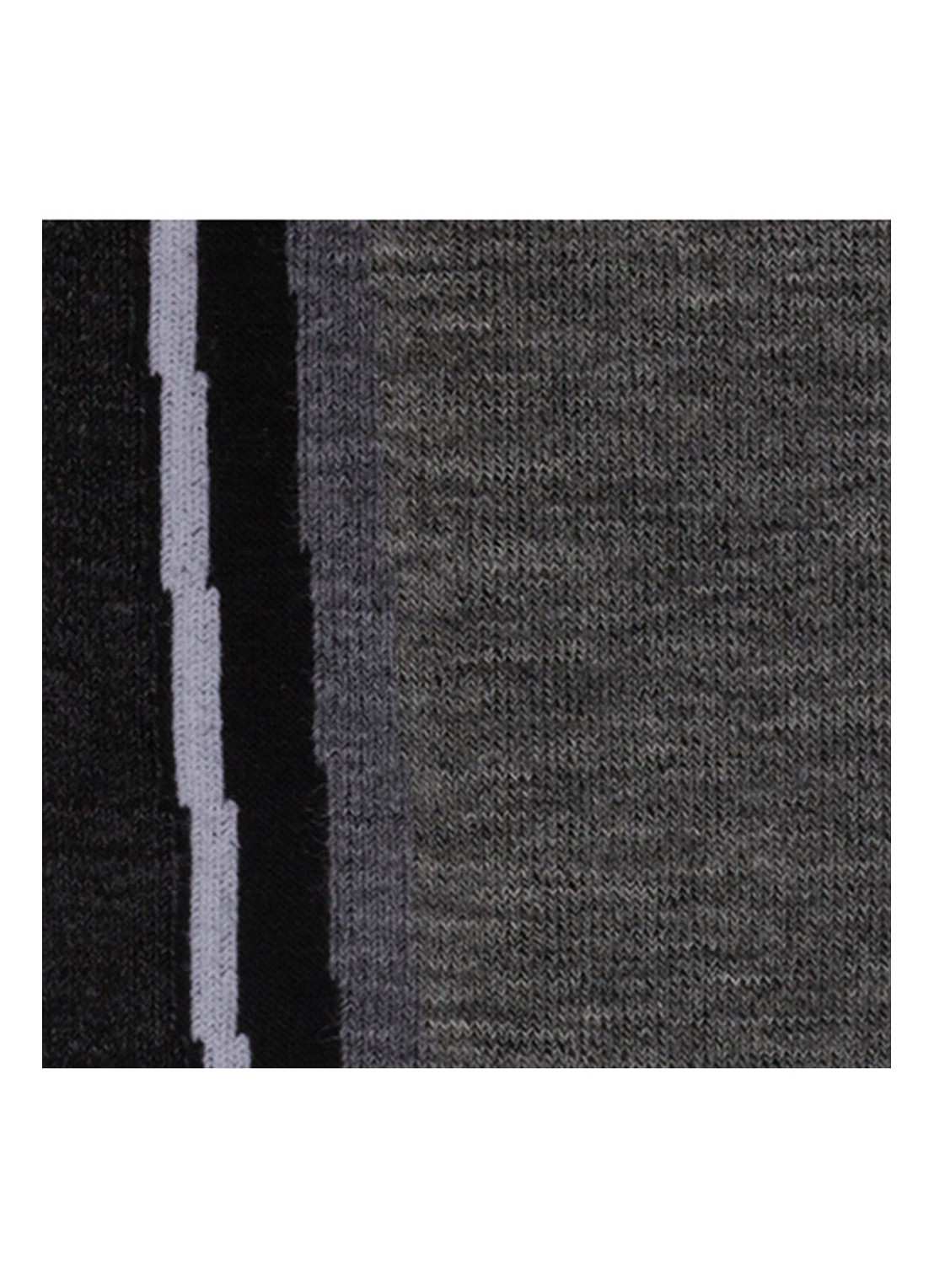 Falke SK4 skisokken in wolblend - detail 5 zwart