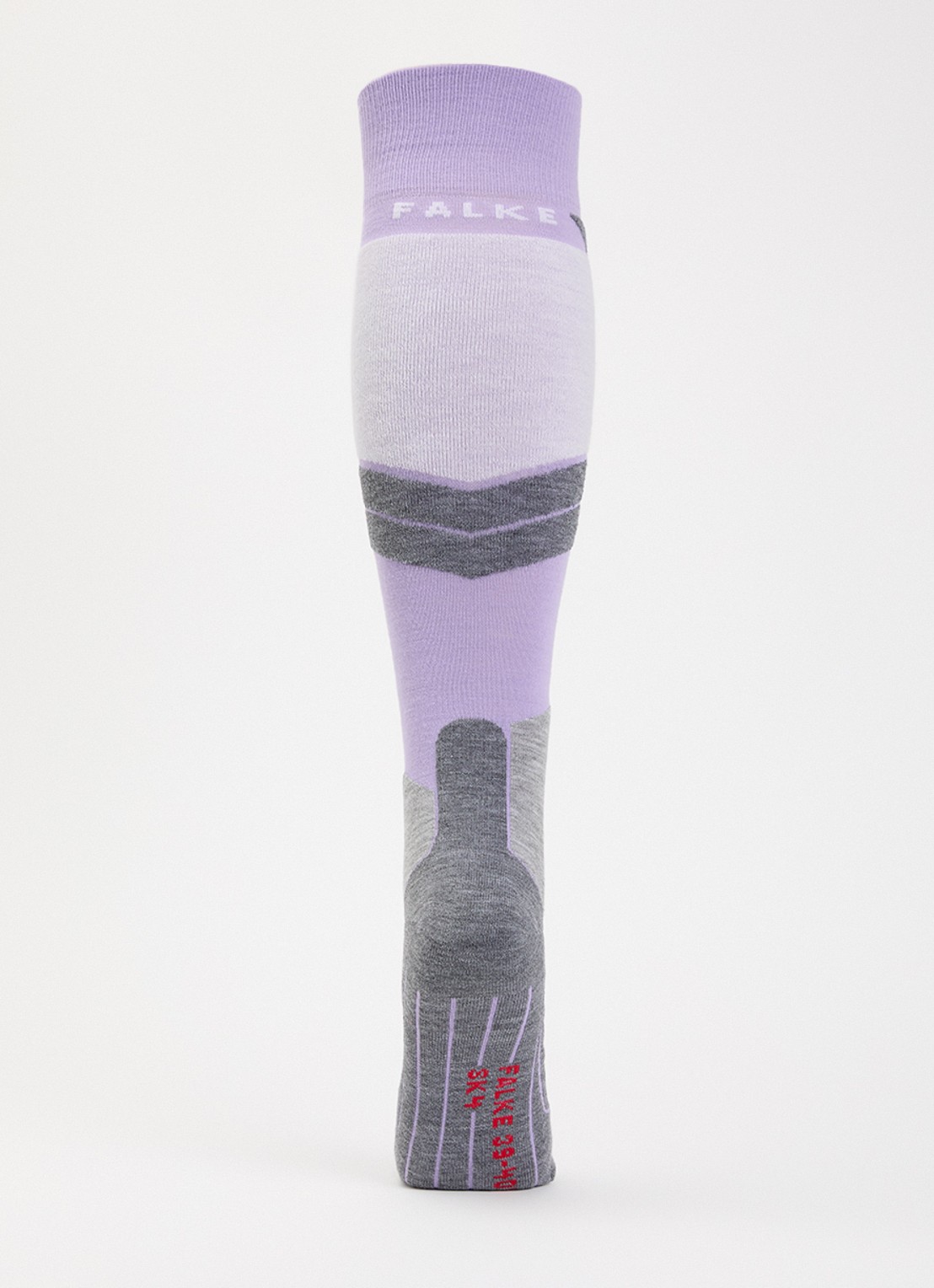 Falke SK4 skisokken in wolblend - voorkant 2 lichtpaars