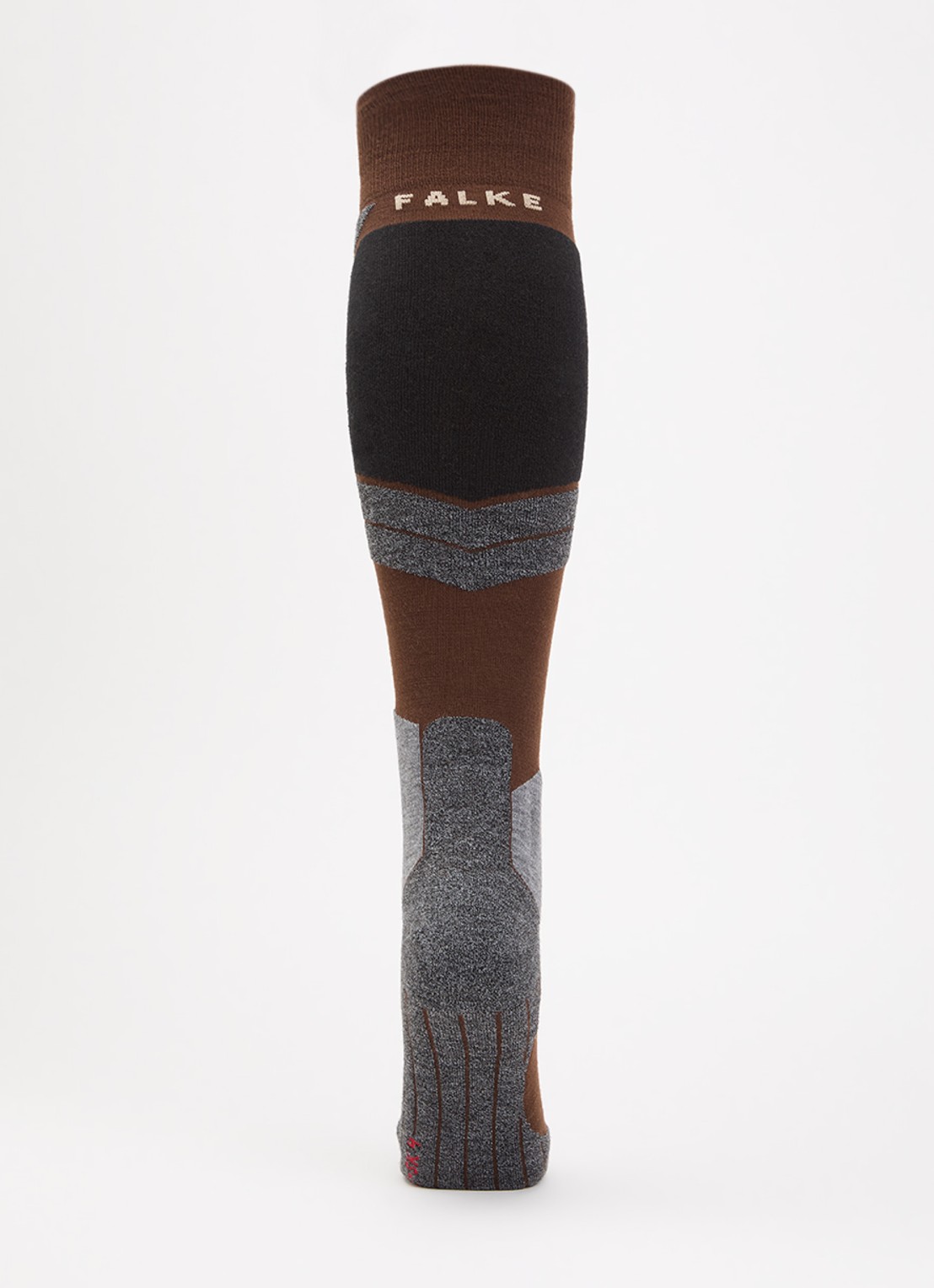 Falke SK4 skisokken in wolblend - voorkant 3 beige