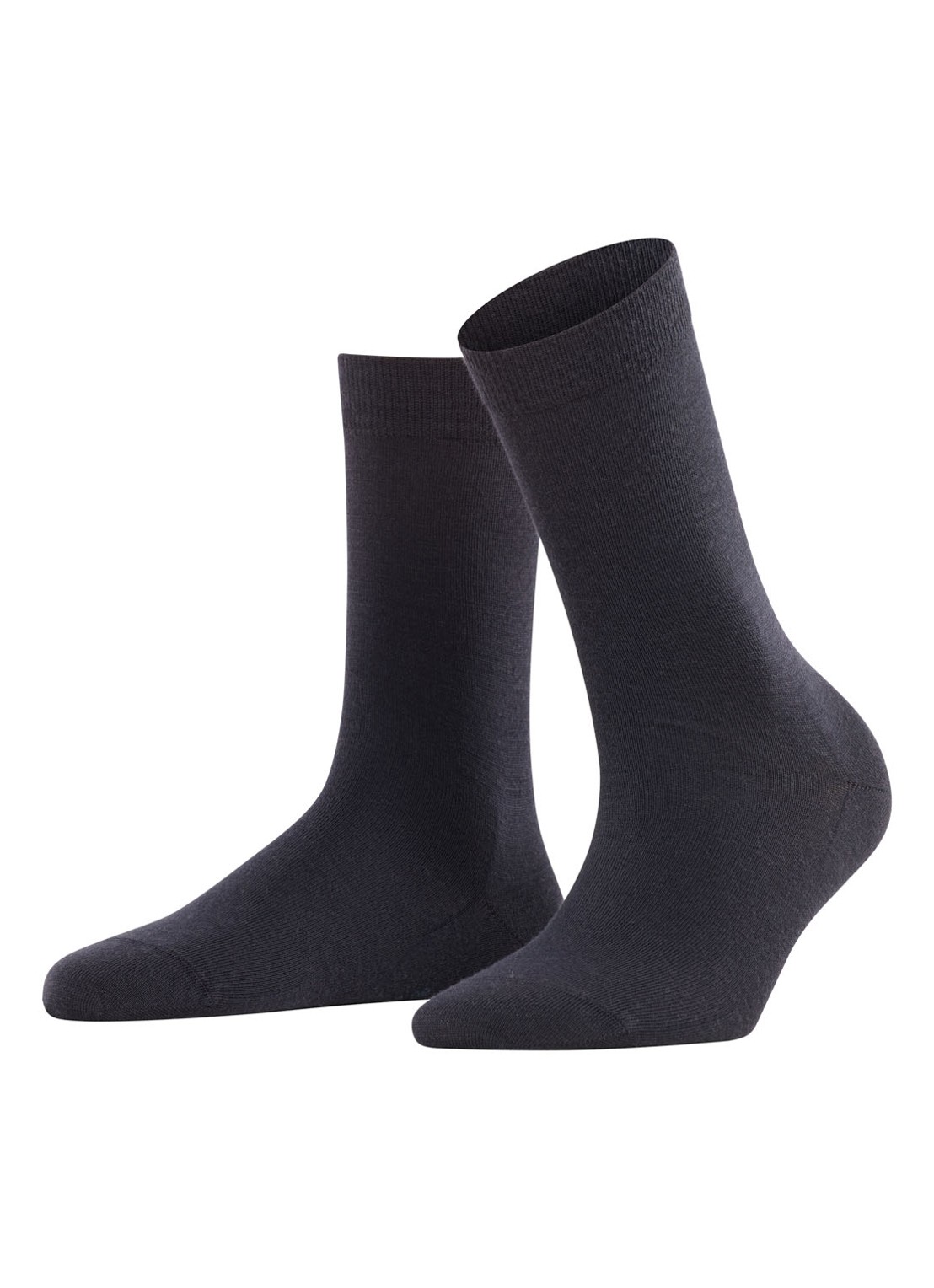 Falke Sofmerino sokken - voorkant donkerblauw