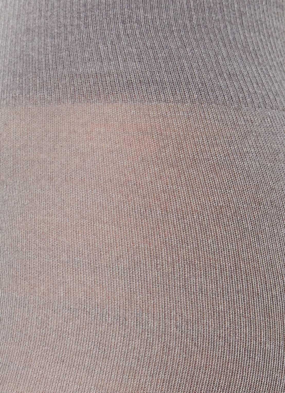 Falke Soft Merino maillot in wolblend - detail 3 grijsmele