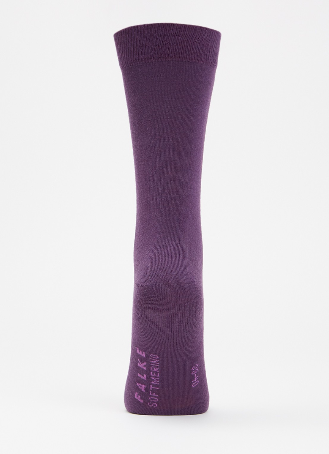 Falke Softmerino sokken in scheerwolblend - voorkant 3 paars