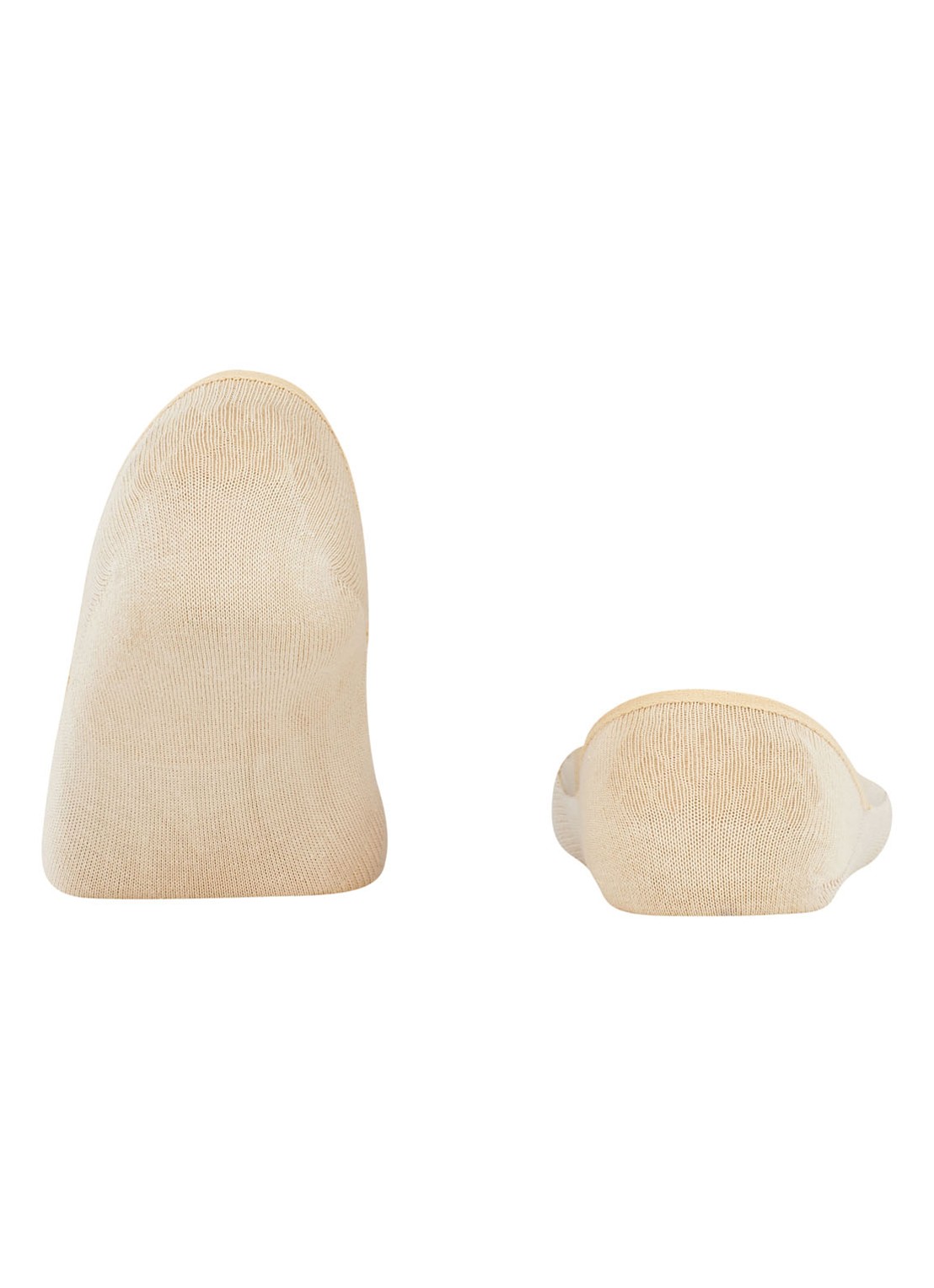 Falke Step sneakersokken met anti-slip - detail beige