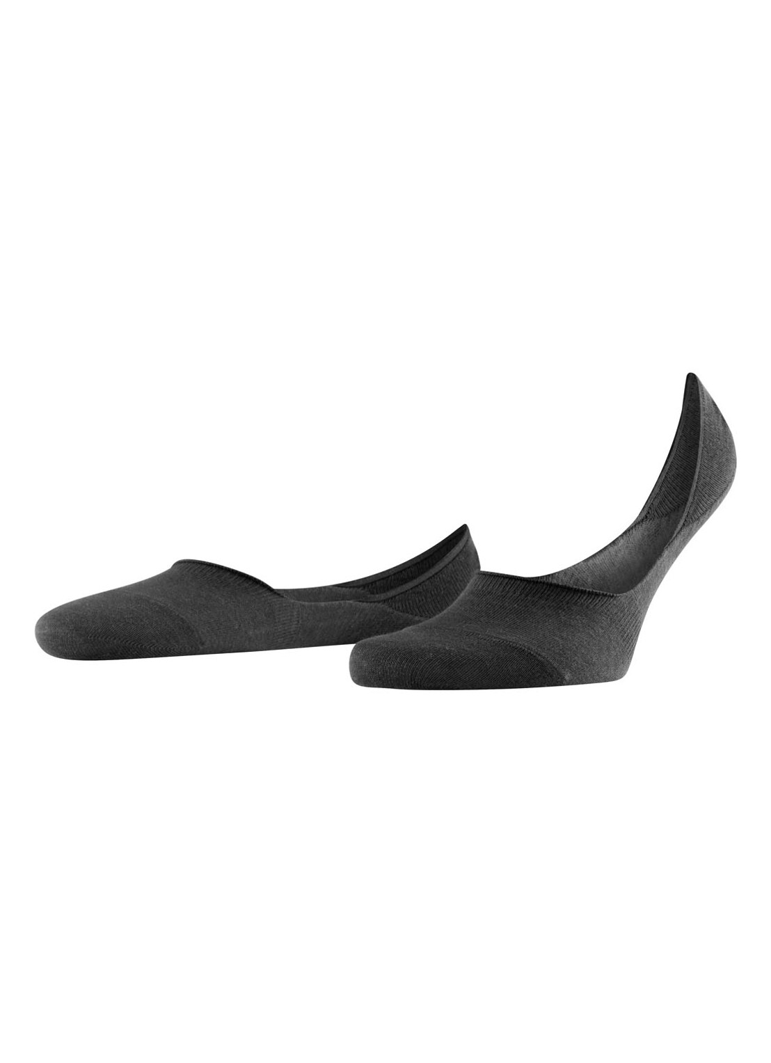 Falke Step sneakersokken met anti-slip - voorkant zwart