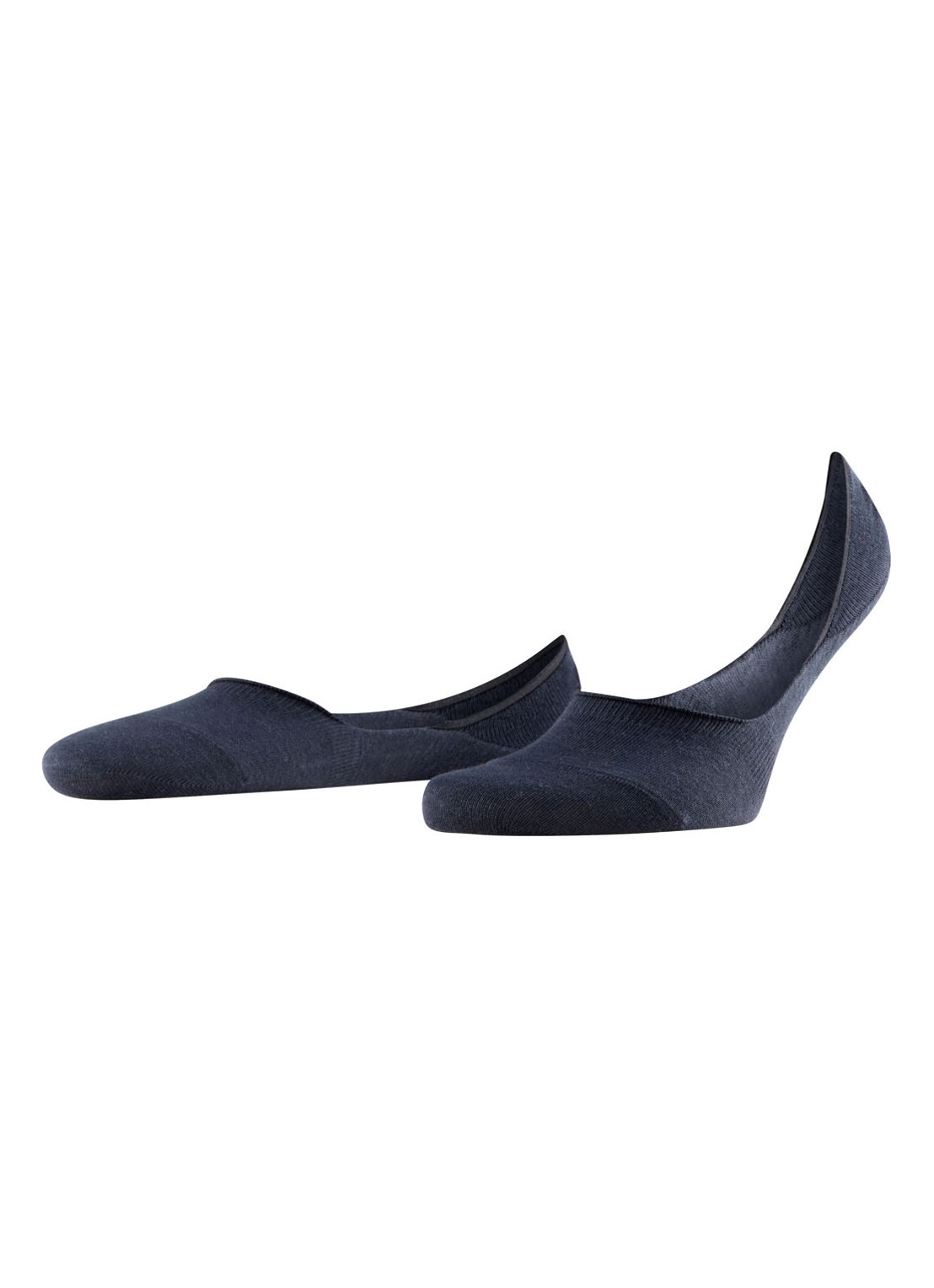 Falke Step sneakersokken met anti-slip - voorkant donkerblauw