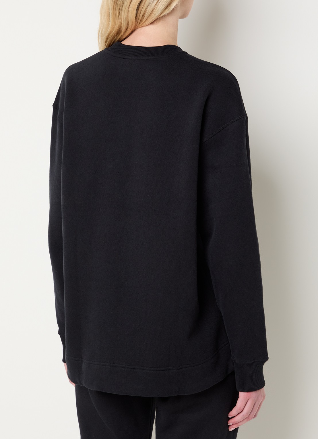Falke Sweater met logo - achterkant 2 zwart