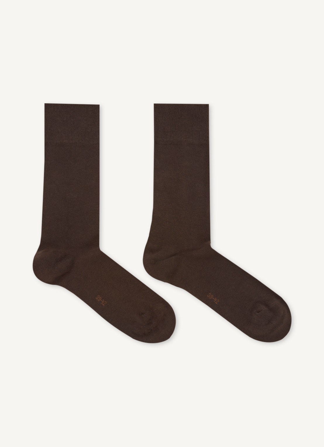 Falke Swing sokken in 2-pack - voorkant 2 donkerbruin