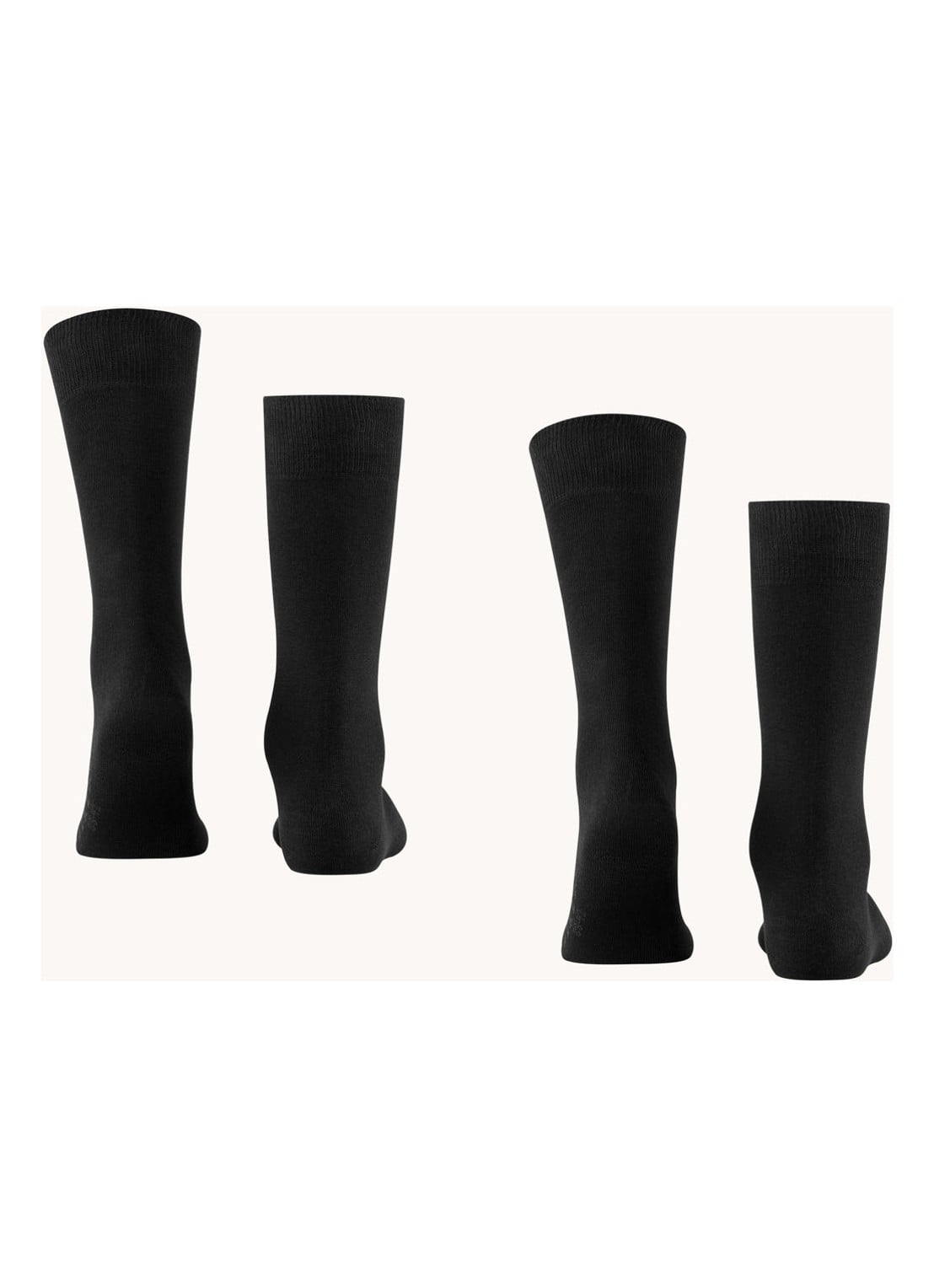 Falke Swing sokken in 2-pack - detail 3 zwart