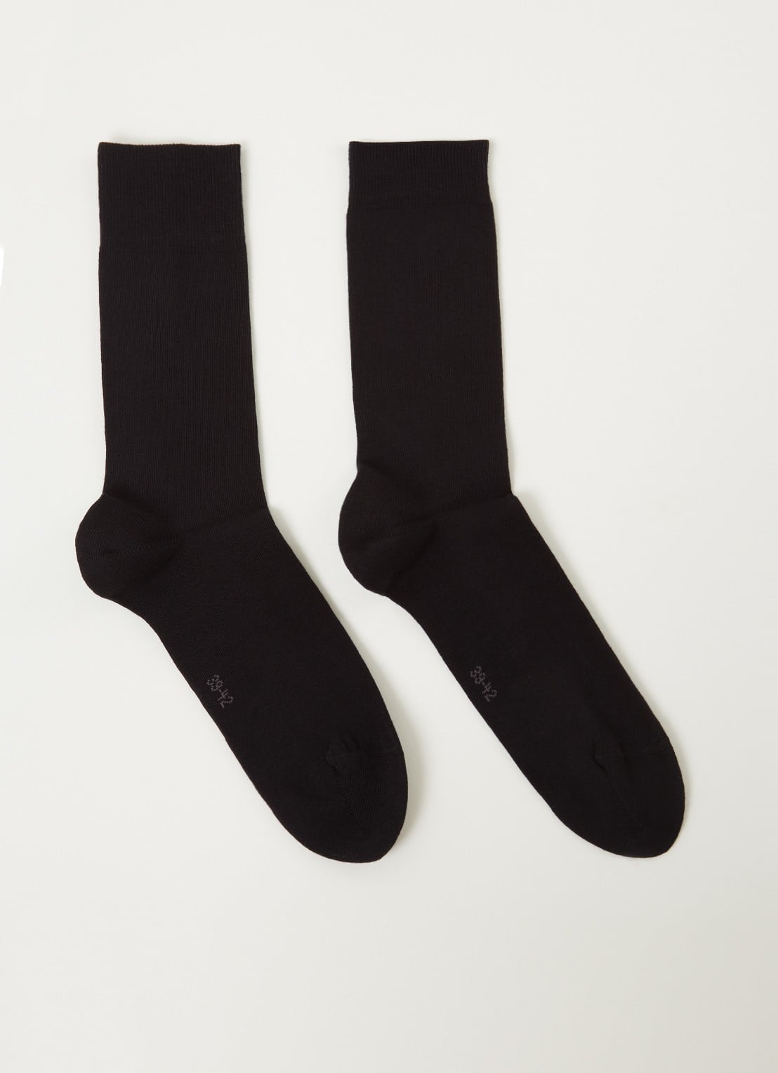 Falke Swing sokken in 2-pack - voorkant zwart
