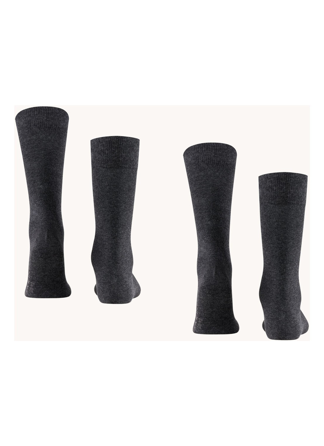 Falke Swing sokken in 2-pack - detail 3 antraciet