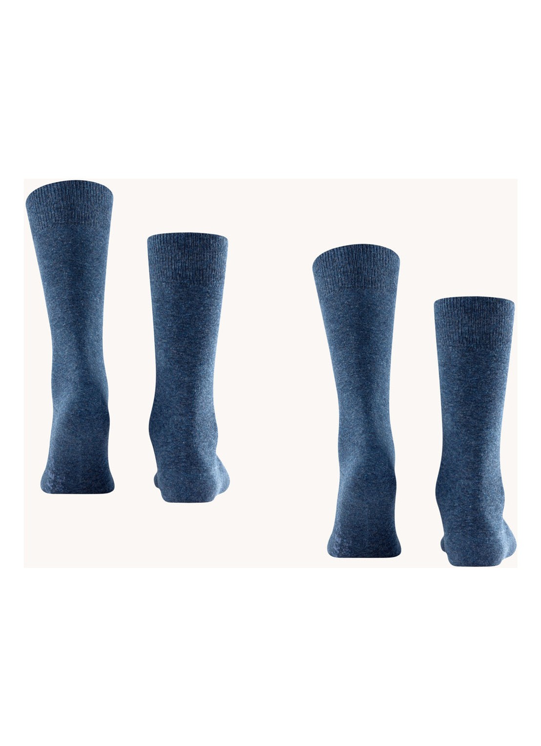 Falke Swing sokken in 2-pack - detail blauw