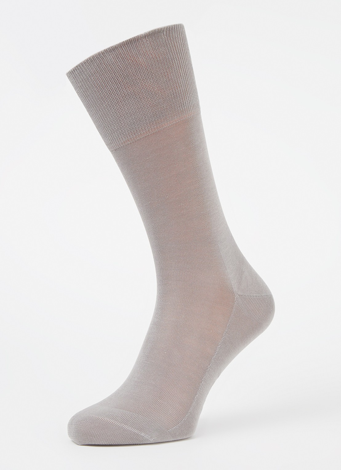 Falke Tiago sokken in  katoen blend  - detail grijs