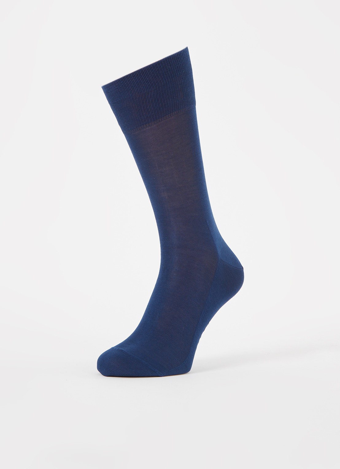 Falke Tiago sokken in  katoenblend  - detail 3 royalblauw