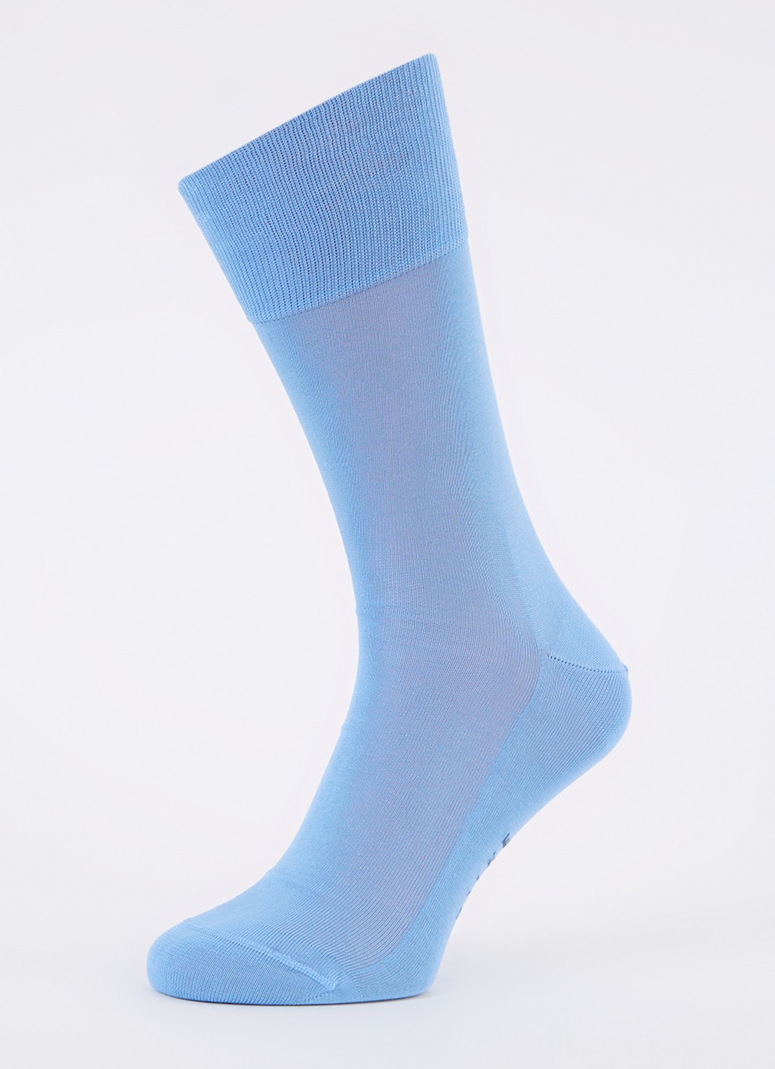 Falke Tiago sokken in  katoenblend - detail 3 blauwgrijs