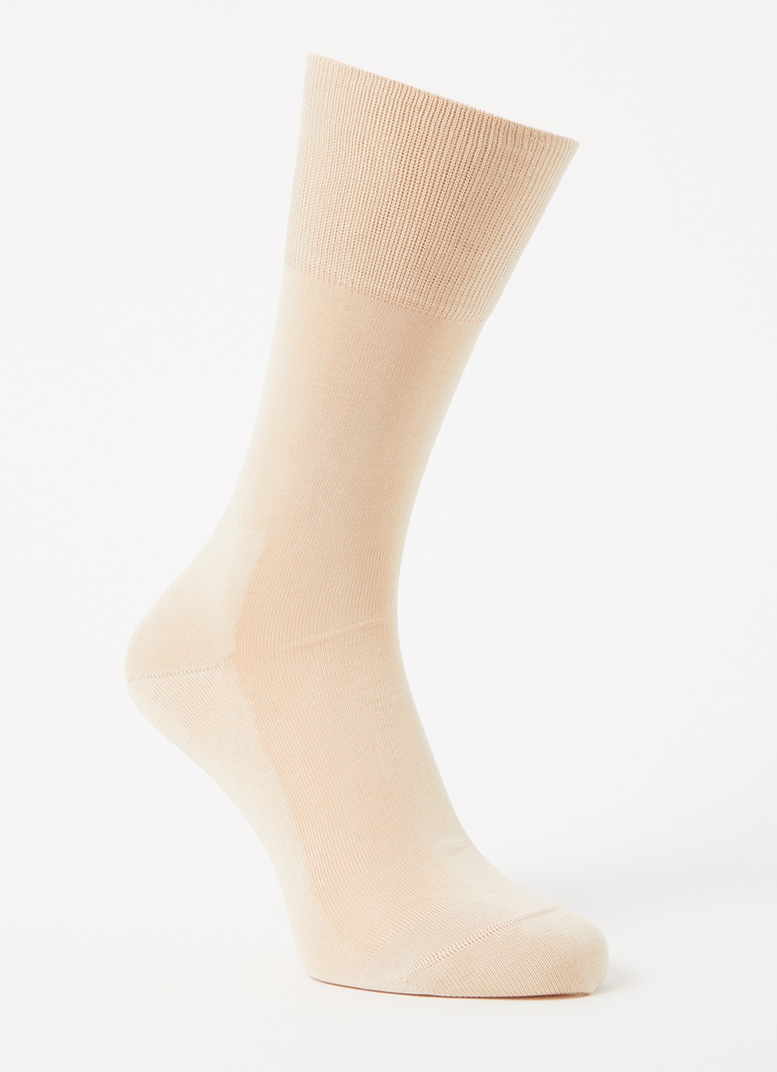 Falke Tiago sokken in katoenblend  - voorkant beige