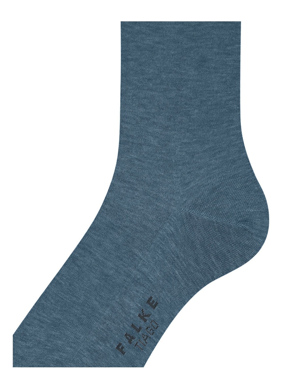 Falke Tiago sokken in uni met anti-slip - detail 3 middenblauw