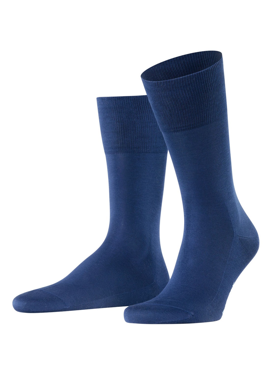 Falke Tiago sokken in uni met anti-slip - voorkant 6 blauw