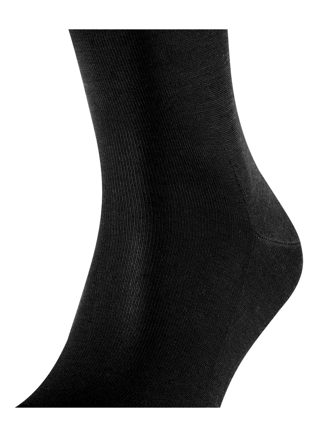 Falke Tiago sokken in uni met anti-slip - detail 4 zwart