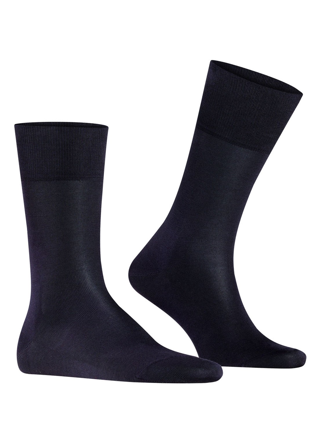 Falke Tiago sokken in uni met anti-slip - voorkant 2 blauw