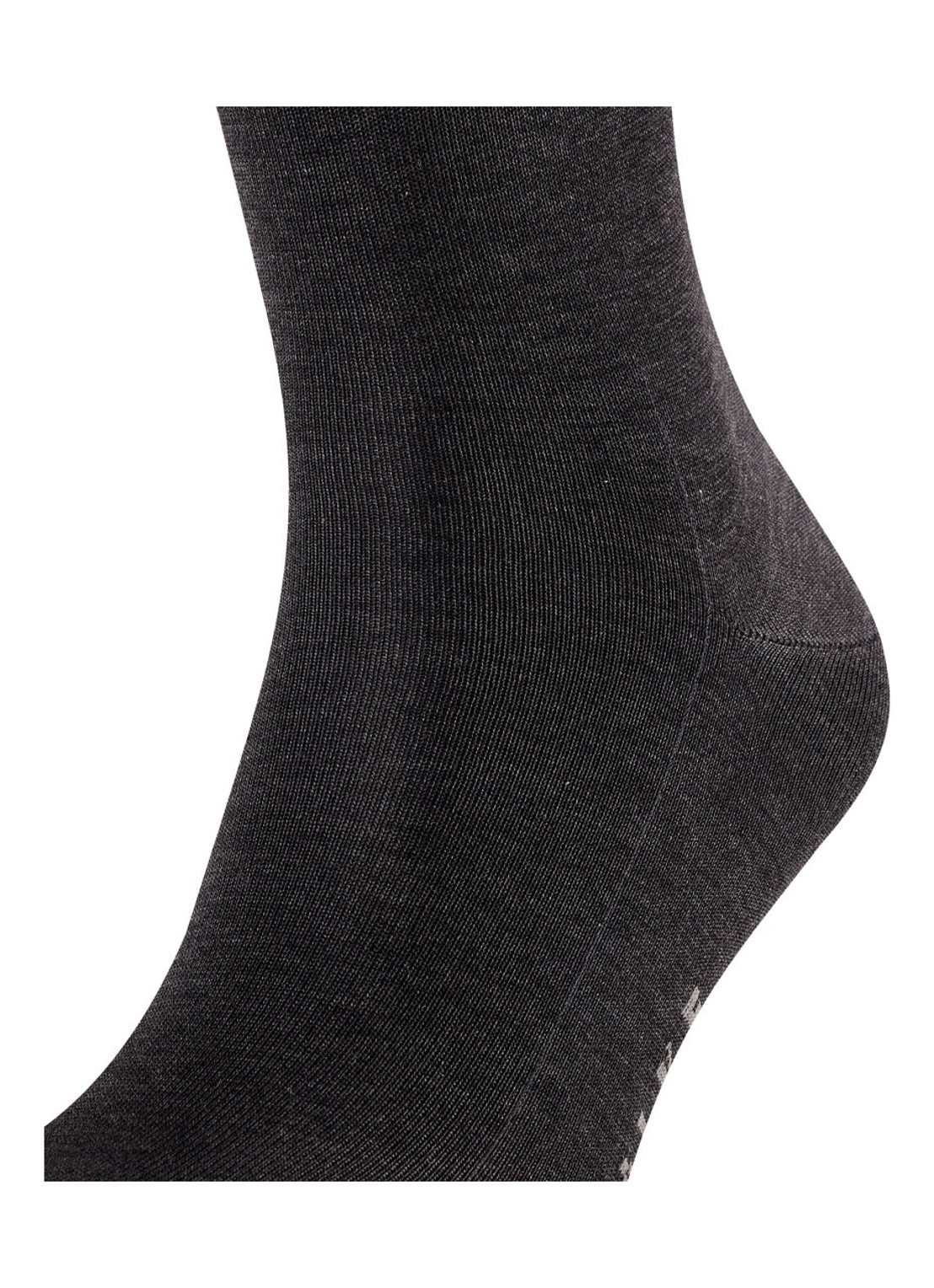 Falke Tiago sokken in uni met anti-slip - detail 4 antraciet