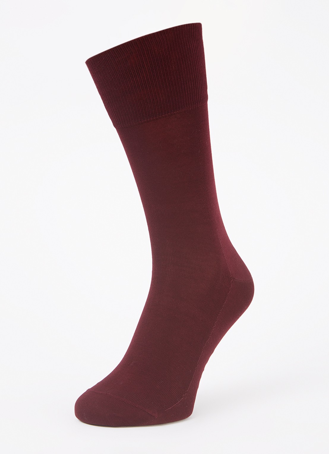 Falke Tiago sokken - detail 3 bordeauxrood