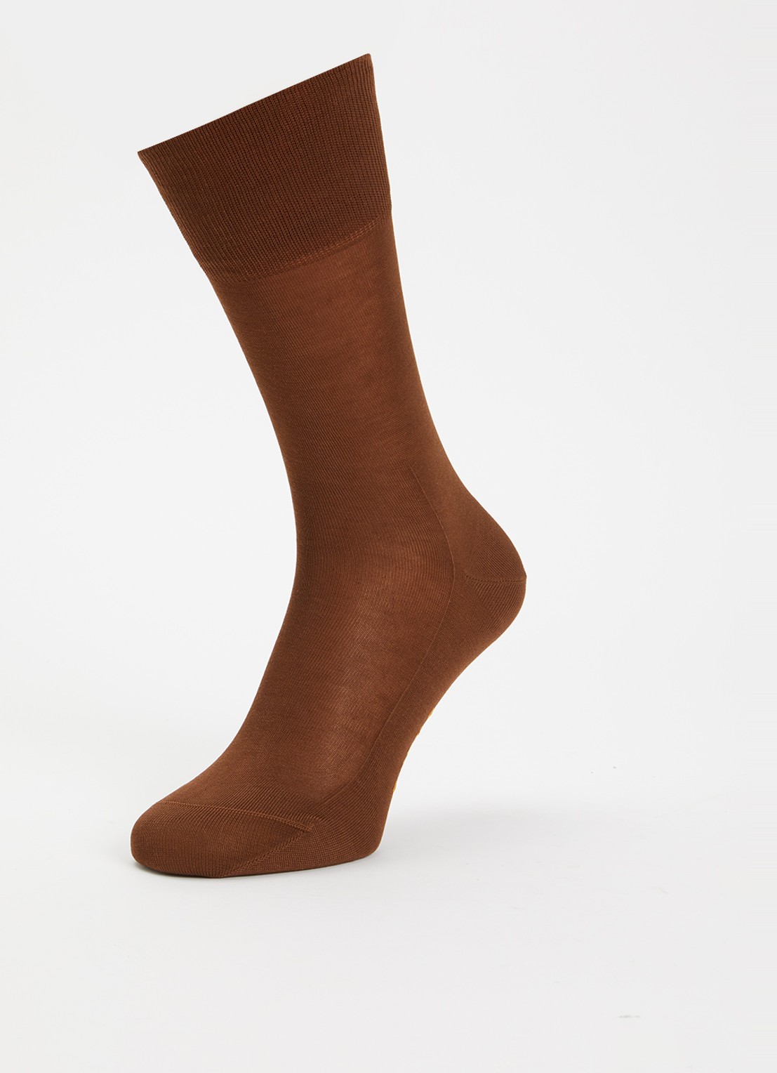 Falke Tiago sokken - detail 3 cognac