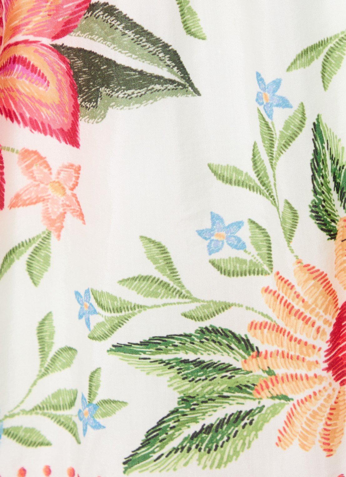 Farm Rio Bloom Garden mini jurk met bloemenprint - detail 5 roze